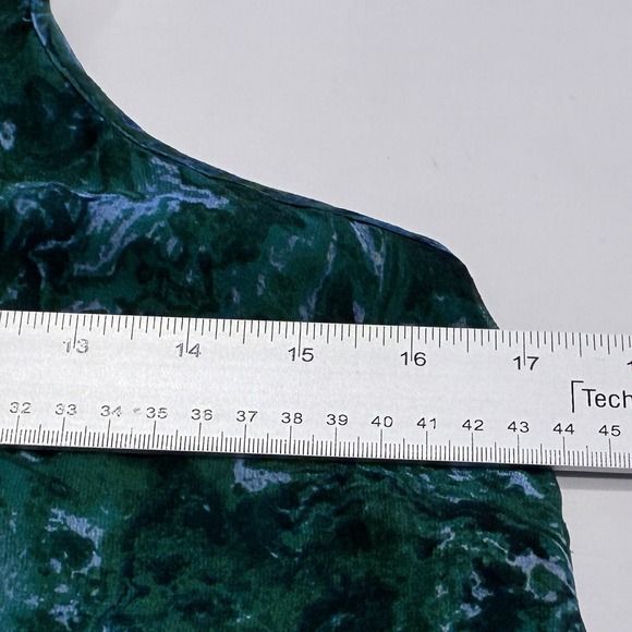 Madison Marcus 100% Silk Sheer Crotchet Racerback Fairy Mini Dress Size S Green - Picture 8 of 10